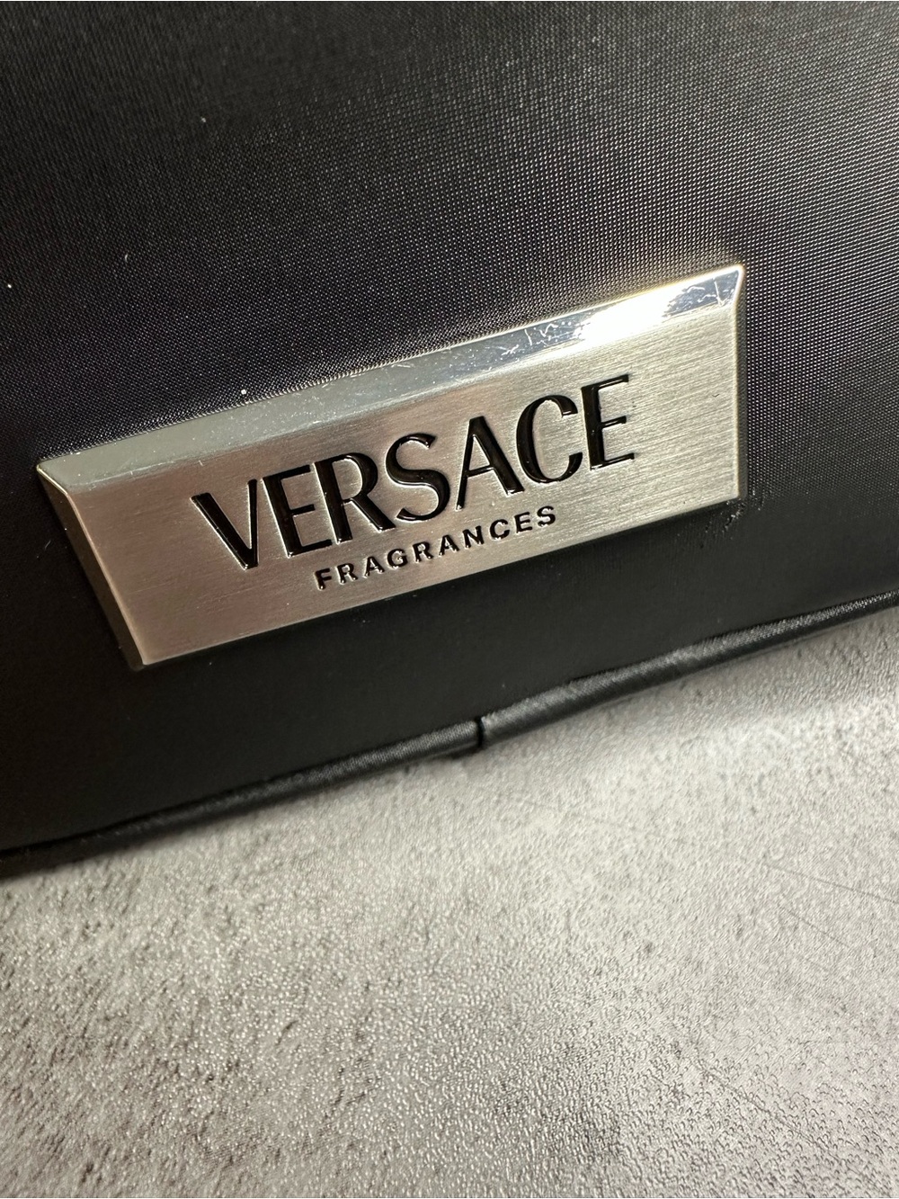 Versace Fragrances Belt Bag Black Greca Logo Crossbody Belt Bag - Picture 2 of 5